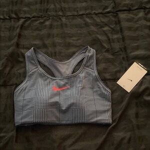 Nike Blue and Red Sports Bra